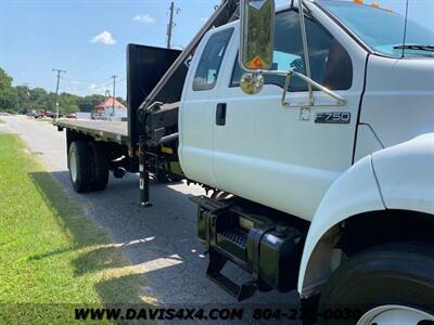 2000 Ford F750 Diesel Hiab Lift Extended Cab Flatbed Work Truck  (SOLD) - Photo 25 - North Chesterfield, VA 23237