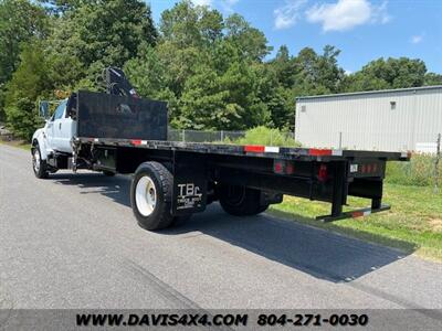 2000 Ford F750 Diesel Hiab Lift Extended Cab Flatbed Work Truck  (SOLD) - Photo 6 - North Chesterfield, VA 23237