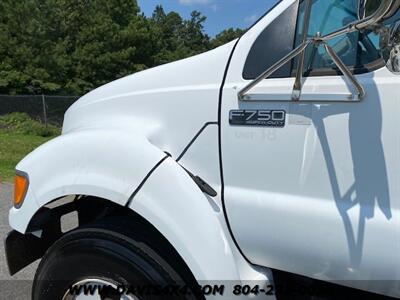 2000 Ford F750 Diesel Hiab Lift Extended Cab Flatbed Work Truck  (SOLD) - Photo 14 - North Chesterfield, VA 23237