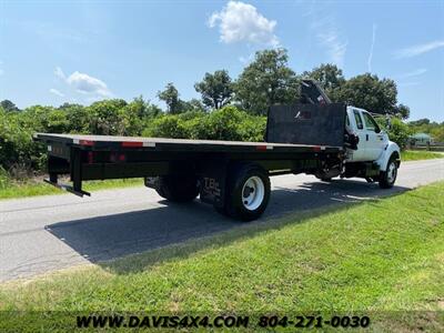 2000 Ford F750 Diesel Hiab Lift Extended Cab Flatbed Work Truck  (SOLD) - Photo 4 - North Chesterfield, VA 23237