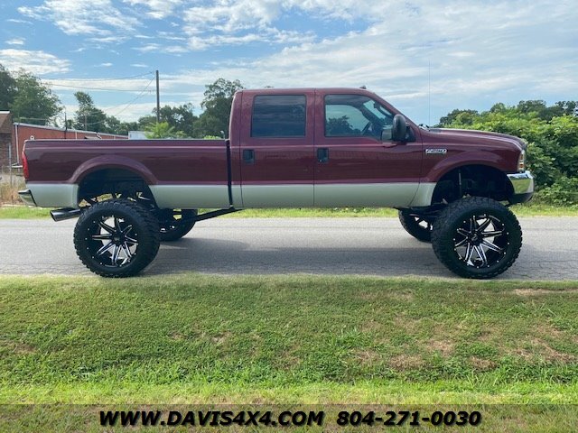 2004 Ford F-250 Super Duty Crew Cab Long Bed Lifted Bulletproof ...