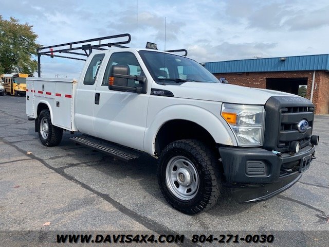 2011 Ford F-350 Extended/Quad Cab Utility Work Truck 4X4