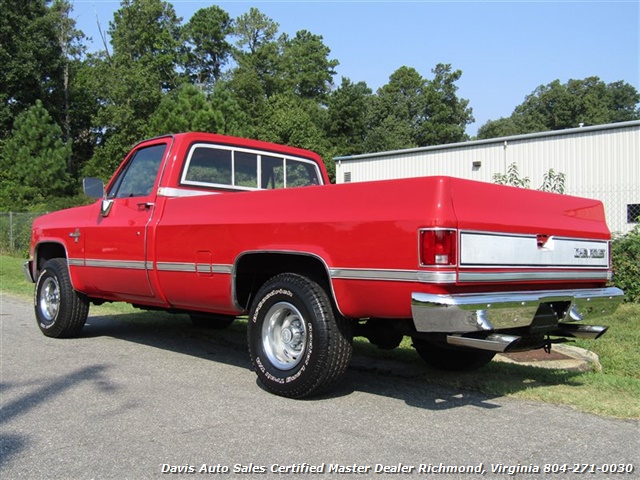 1983 Chevrolet K10 Silverado Square Body 4X4 Regular Cab (SOLD)