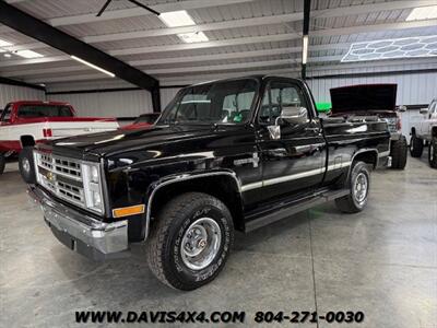 1987 Chevrolet K-10 Squarebody Custom Deluxe 4x4  