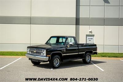 1987 Chevrolet K-10 Squarebody Custom Deluxe 4x4   - Photo 2 - North Chesterfield, VA 23237