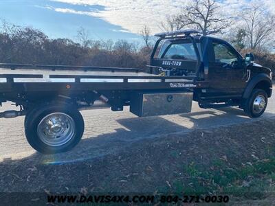 2022 Ford F-550 Rental Superduty Flatbed Tow Truck Rollback   - Photo 4 - North Chesterfield, VA 23237