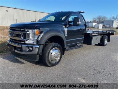2022 Ford F-550 Rental Superduty Flatbed Tow Truck Rollback   - Photo 2 - North Chesterfield, VA 23237