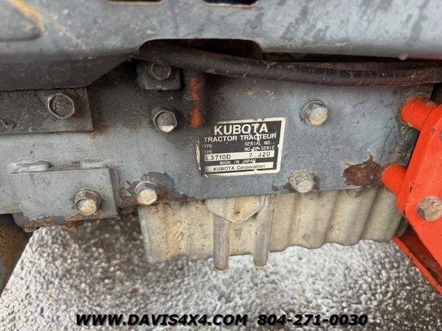 2000 Kubota L3710D 4x4 Diesel Loader - Photo 10 - North Chesterfield, VA 23237