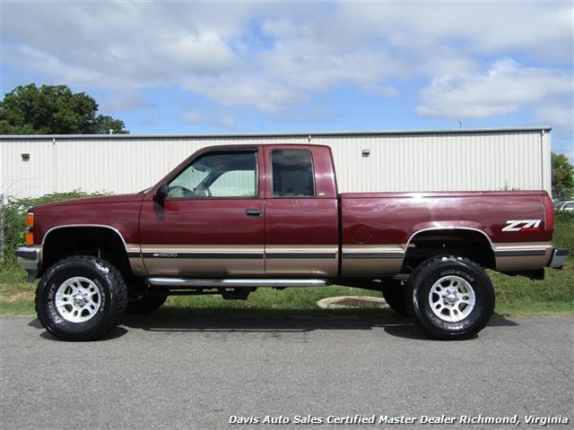 1997 Chevrolet Silverado 1500 C K Lifted 4x4 Extended Cab Short Bed