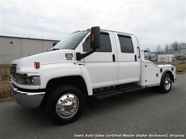 2005 Gmc Topkick C 4500 Kodiak Duramax Turbo Diesel Crew Cab Hauler