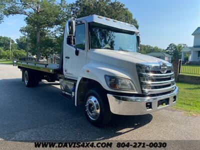 2018 Hino Tow Truck Diesel Rollback/Wrecker Two Car Carrier Tow Truck   - Photo 3 - North Chesterfield, VA 23237