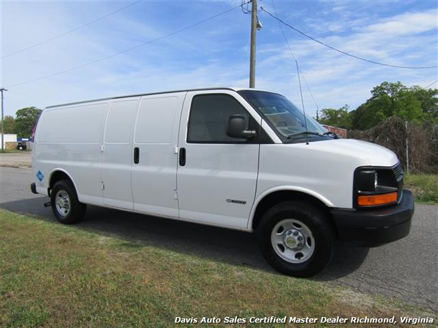 2003 Chevrolet Express Extended Cargo G 3500 Dual Fuel Commercial Work