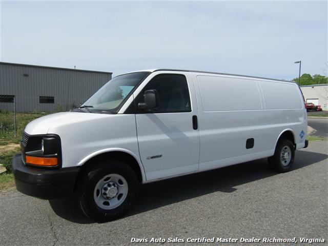 2003 Chevrolet Express Extended Cargo G 3500 Dual Fuel Commercial Work