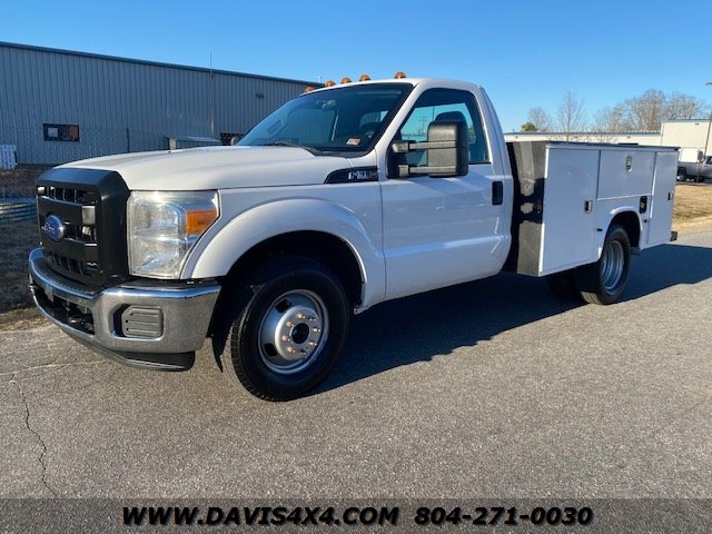 2014 Ford F-350 Super Duty Knapheide Utility Body Dually Pickup