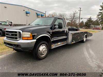 2000 Ford F-450 Super Duty XLT Flatbed Car Hauler/Carolina 7.3  Regular Cab Rollback Power Stroke Turbo Diesel Dual Rear Wheel (SOLD) - Photo 2 - North Chesterfield, VA 23237