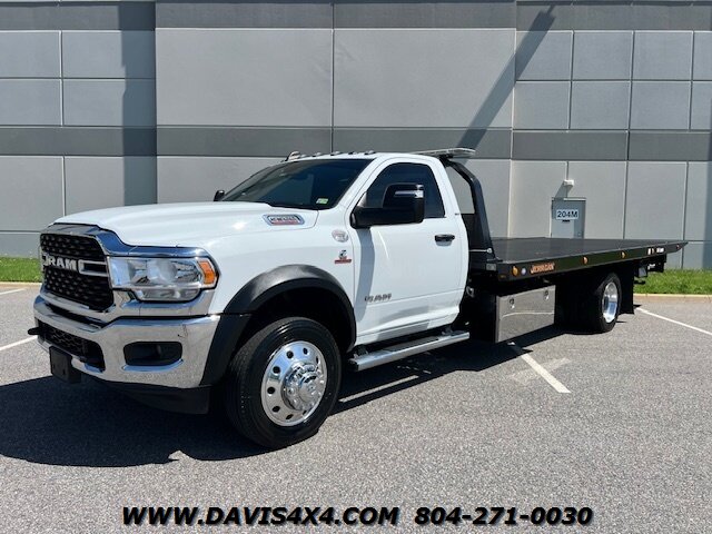 2023 RAM 5500 Cummins Flatbed Tow Truck Jerrdan Rollback  