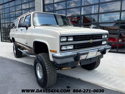 1991 Chevrolet Suburban Silverado V1500 Lifted 4x4 Squarebody  