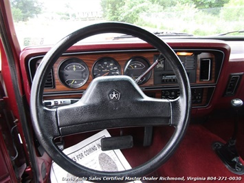 1989 Dodge Ramcharger 100 2dr 4x4   - Photo 22 - North Chesterfield, VA 23237