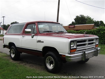 1989 Dodge Ramcharger 100 2dr 4x4   - Photo 7 - North Chesterfield, VA 23237