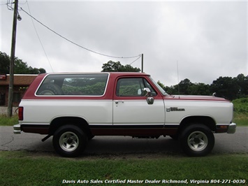 1989 Dodge Ramcharger 100 2dr 4x4   - Photo 6 - North Chesterfield, VA 23237