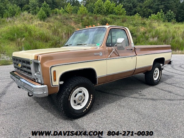 1979 Chevrolet Silverado K20 Squarebody 4x4 Survivor Pickup Truck - Photo 1 - North Chesterfield, VA 23237