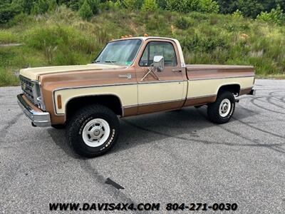 1979 Chevrolet Silverado K20 Squarebody 4x4 Survivor Pickup Truck   - Photo 8 - North Chesterfield, VA 23237