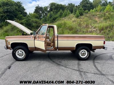 1979 Chevrolet Silverado K20 Squarebody 4x4 Survivor Pickup Truck   - Photo 34 - North Chesterfield, VA 23237
