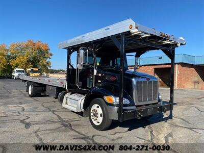 2013 Peterbilt Rollback PB 337 4 Car Carrier Rollback Tow Truck Wrecker   - Photo 3 - North Chesterfield, VA 23237