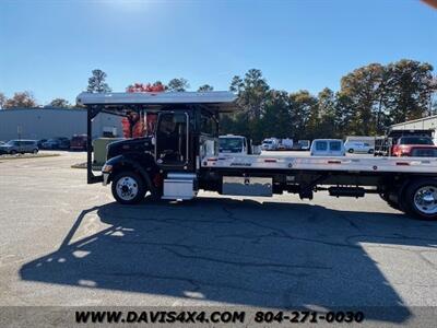 2013 Peterbilt Rollback PB 337 4 Car Carrier Rollback Tow Truck Wrecker   - Photo 6 - North Chesterfield, VA 23237