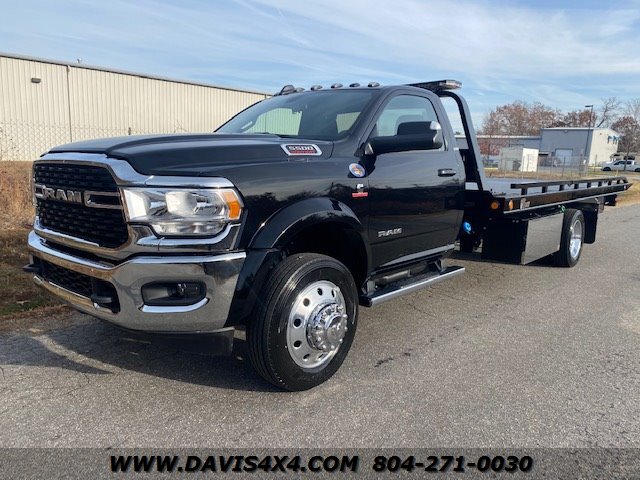 2022 Dodge Ram 5500 Diesel Flatbed Tow Truck Rollback Two Car Carrier