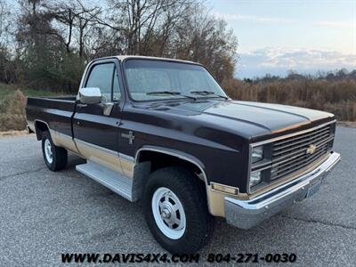 1984 Chevrolet K20 Squarebody 4×4 Camper Special   - Photo 3 - North Chesterfield, VA 23237