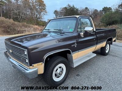 1984 Chevrolet K20 Squarebody 4×4 Camper Special   - Photo 10 - North Chesterfield, VA 23237