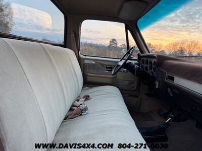 1984 Chevrolet K20 Squarebody 4×4 Camper Special   - Photo 24 - North Chesterfield, VA 23237