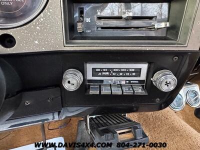 1985 Chevrolet Silverado K10 4×4 Squarebody   - Photo 17 - North Chesterfield, VA 23237