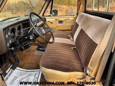 1985 Chevrolet Silverado K10 4×4 Squarebody   - Photo 14 - North Chesterfield, VA 23237