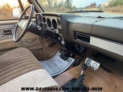 1985 Chevrolet Silverado K10 4×4 Squarebody   - Photo 27 - North Chesterfield, VA 23237