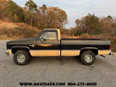 1985 Chevrolet Silverado K10 4×4 Squarebody   - Photo 10 - North Chesterfield, VA 23237
