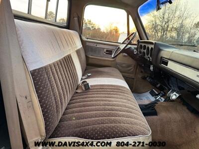 1985 Chevrolet Silverado K10 4×4 Squarebody   - Photo 26 - North Chesterfield, VA 23237