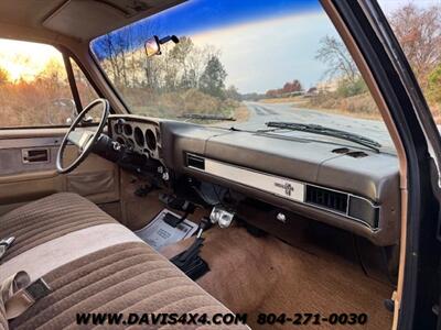 1985 Chevrolet Silverado K10 4×4 Squarebody   - Photo 25 - North Chesterfield, VA 23237