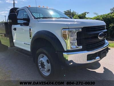 2019 FORD F550 Regular Cab Diesel Flatbed Utility Truck   - Photo 21 - North Chesterfield, VA 23237