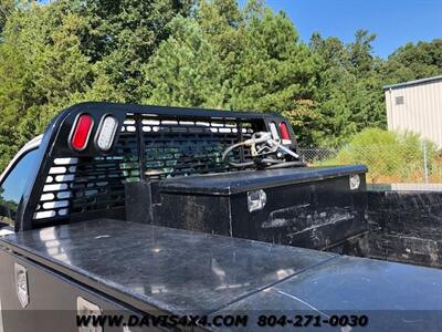 2019 FORD F550 Regular Cab Diesel Flatbed Utility Truck   - Photo 6 - North Chesterfield, VA 23237