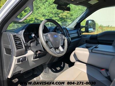 2019 FORD F550 Regular Cab Diesel Flatbed Utility Truck   - Photo 8 - North Chesterfield, VA 23237