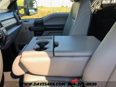 2019 FORD F550 Regular Cab Diesel Flatbed Utility Truck   - Photo 7 - North Chesterfield, VA 23237