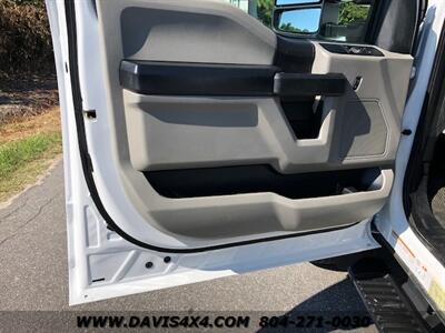 2019 FORD F550 Regular Cab Diesel Flatbed Utility Truck   - Photo 9 - North Chesterfield, VA 23237