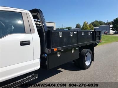 2019 FORD F550 Regular Cab Diesel Flatbed Utility Truck   - Photo 4 - North Chesterfield, VA 23237