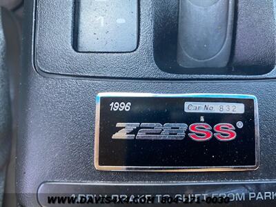 1996 Chevrolet Camaro Z28 SS Sports Car   - Photo 26 - North Chesterfield, VA 23237