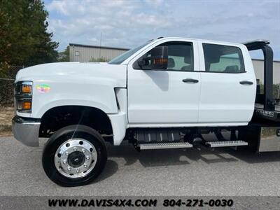 2019 Chevrolet Silverado International Crew Cab 4x4 6500 Flatbed Tow Truck Rollback  Diesel - Photo 9 - North Chesterfield, VA 23237