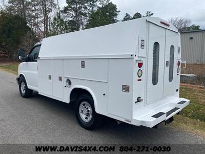 2010 Chevrolet Express Cutaway 3500 Knapheide Kuv Utility Body Enclosed 