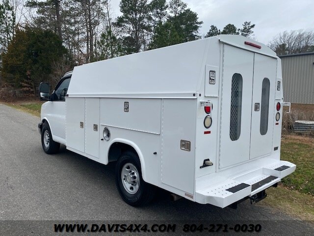 2010 Chevrolet Express Cutaway 3500 Knapheide KUV Utility Body Enclosed ...