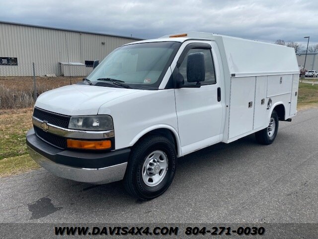 2010 Chevrolet Express Cutaway 3500 Knapheide KUV Utility Body Enclosed ...